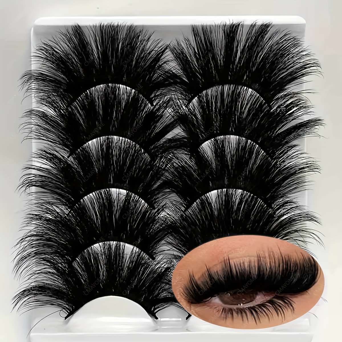 False Eyelashes Color 5P 86 Thick Formula