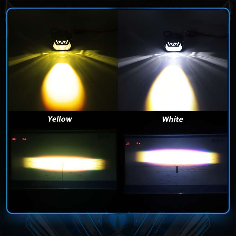 Car Lights Color Yellow *2 Pieces Switch