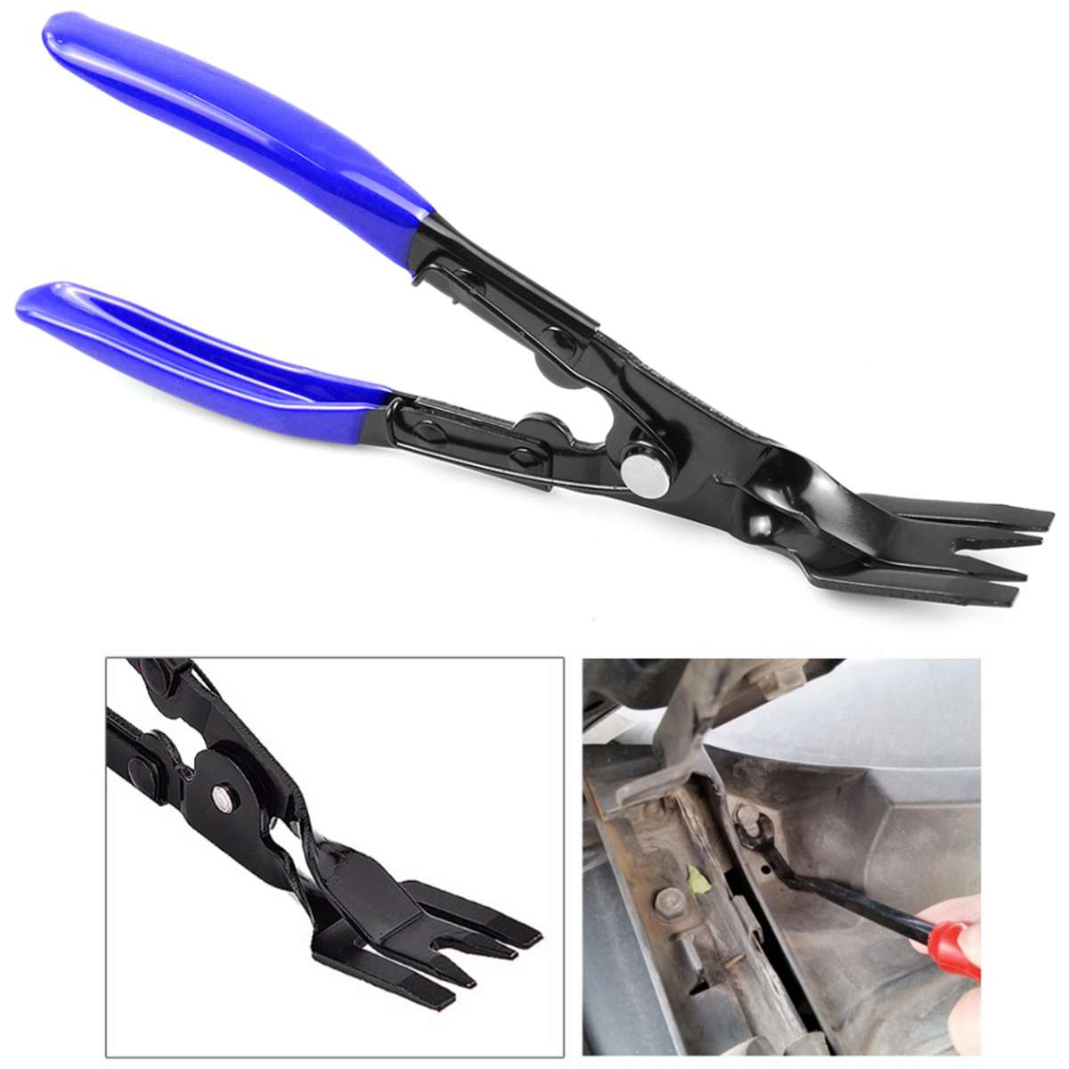 2Pcs Automotive Fastener Trim Removal Tool Kit