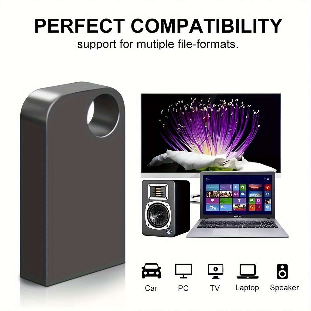 Usb Flash Drive Color Black Capacity 2Gb 5Pcs