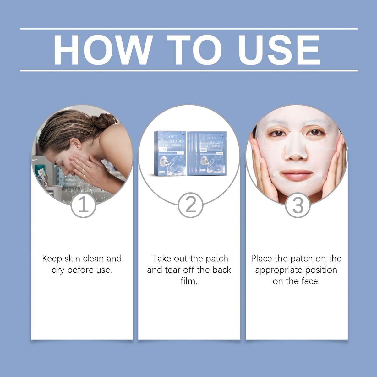 Facial Mask Capacity 4 Pieces 2