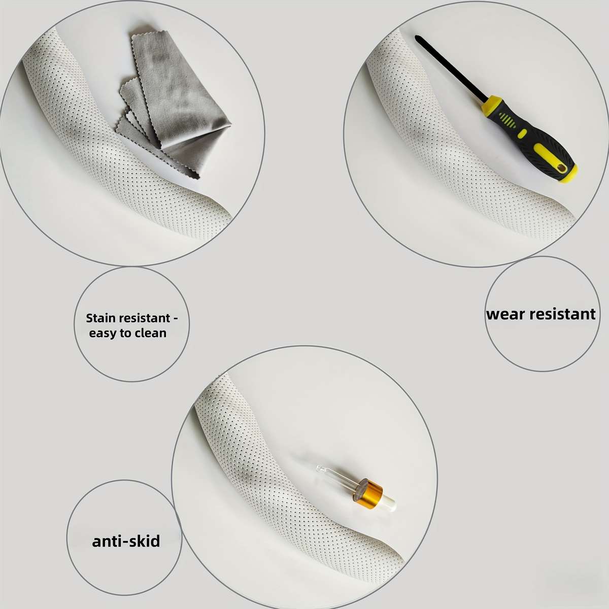 Car Steering Wheel Cover Pink