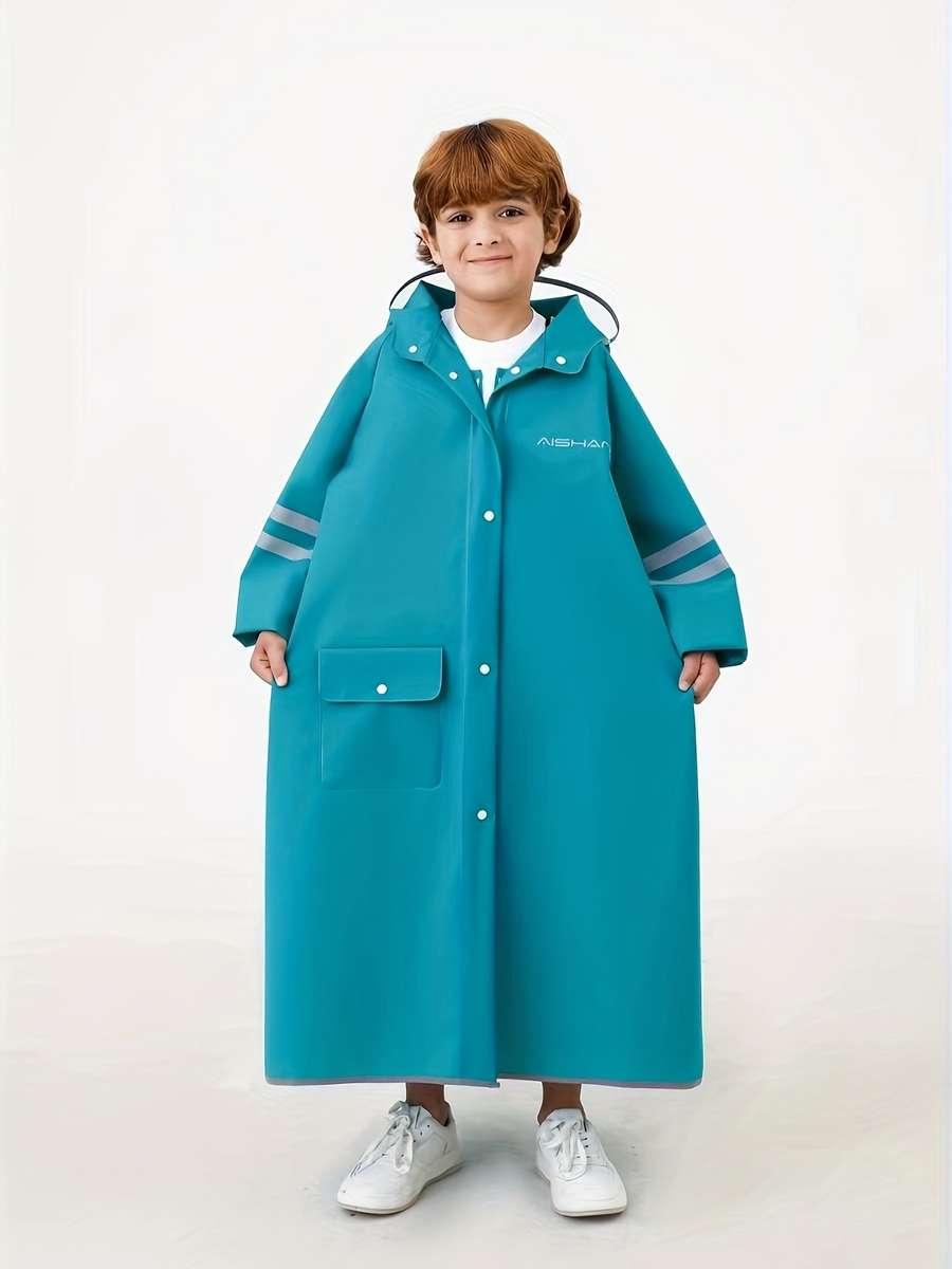 Raincoat Sky Blue Size 910Y