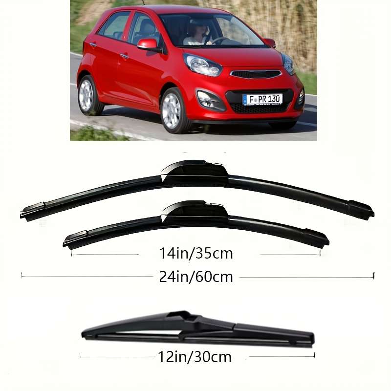 Windshield Wipers Model 3Pcs