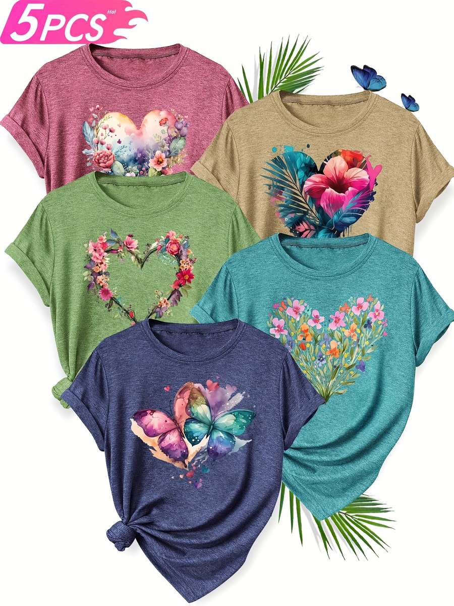 Womens T Shirt Color Peacock Blue Periwinkle Green Cardi Deep Space Gray Sizes