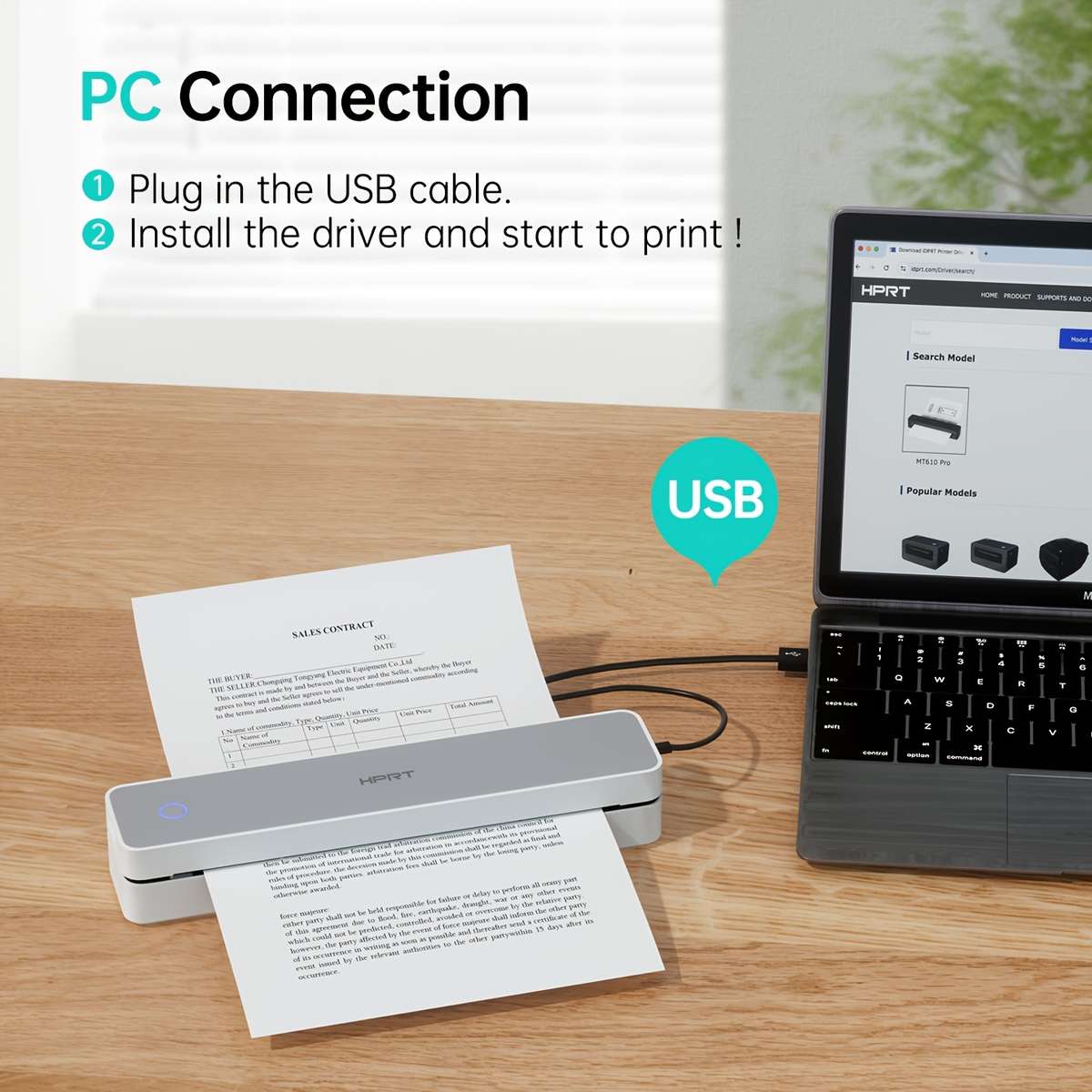 Printer Items Portable A4 Printer Mt610 Pro