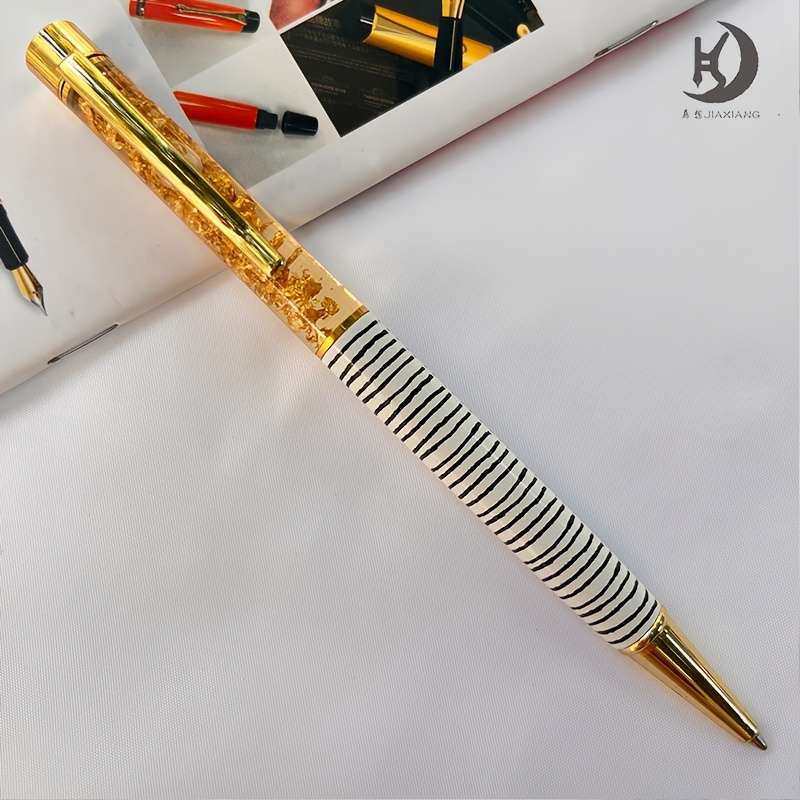 Pen color Black White Grid Composition1.0mm Blue Refill