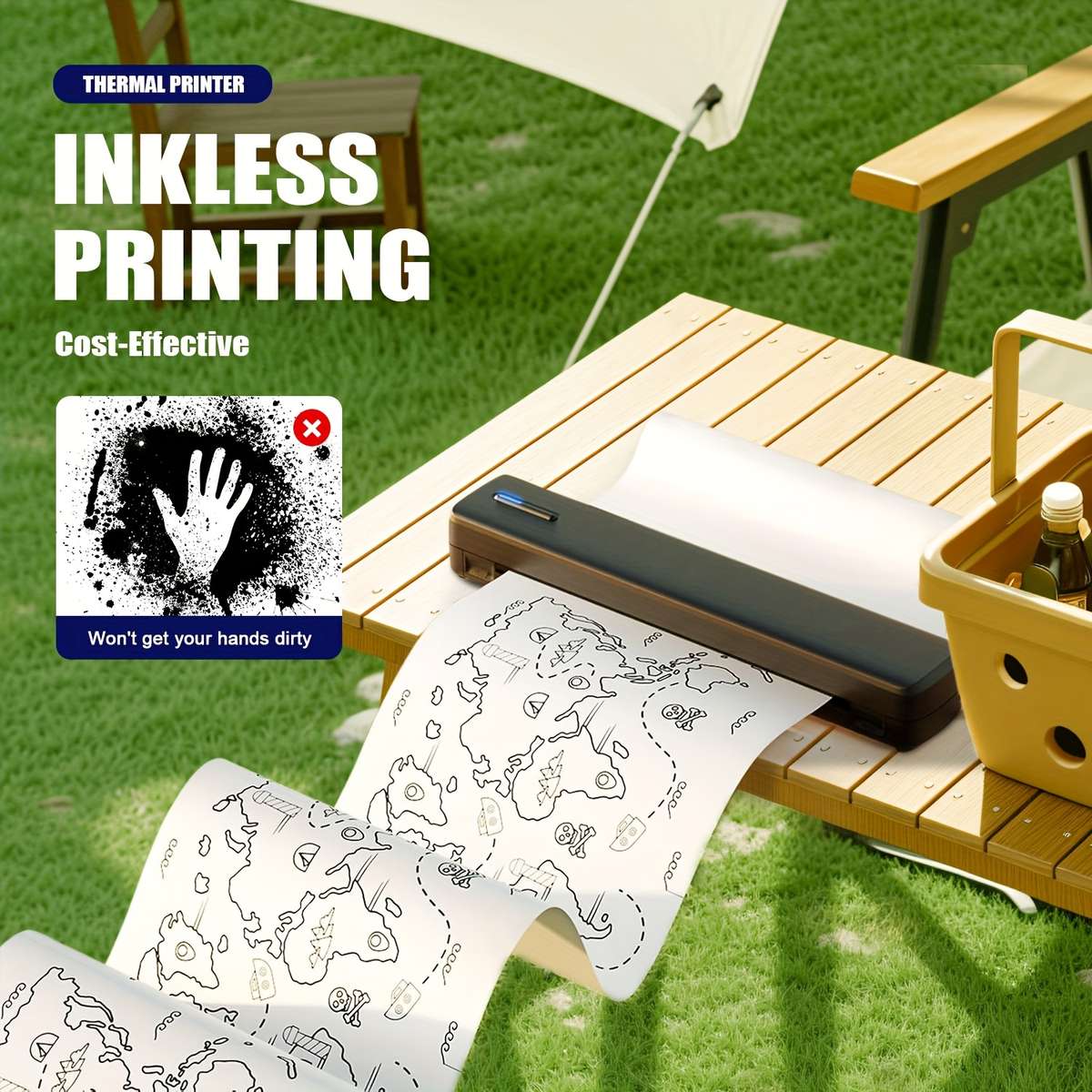 Printer Model 80 50Paper 5Tattoo
