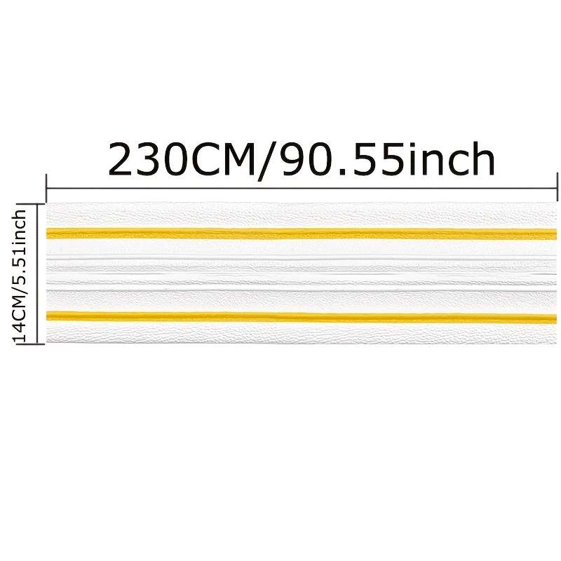Skirting Board White Quantity 1 Roll 23014Cm