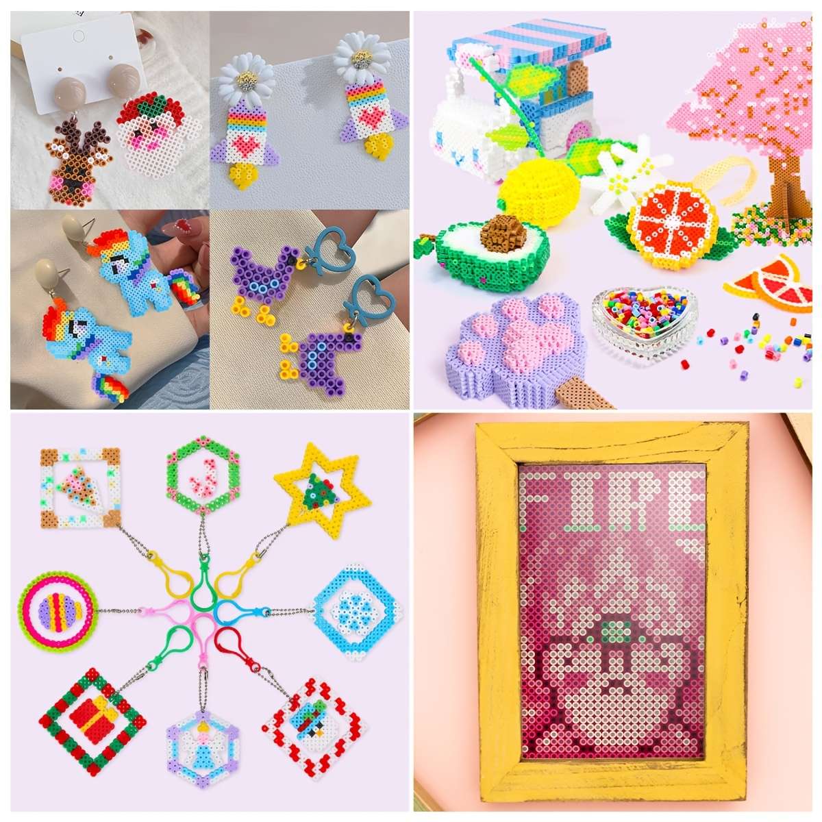 Perler Bead Set 24 Colors  L
