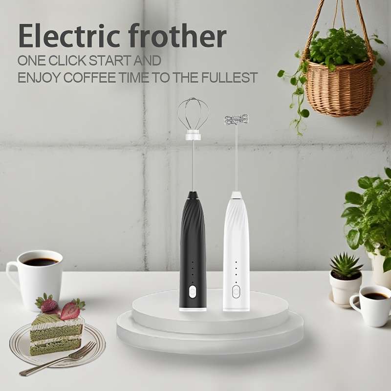 Egg Beater Color White Quantity 2*Stirring Rod