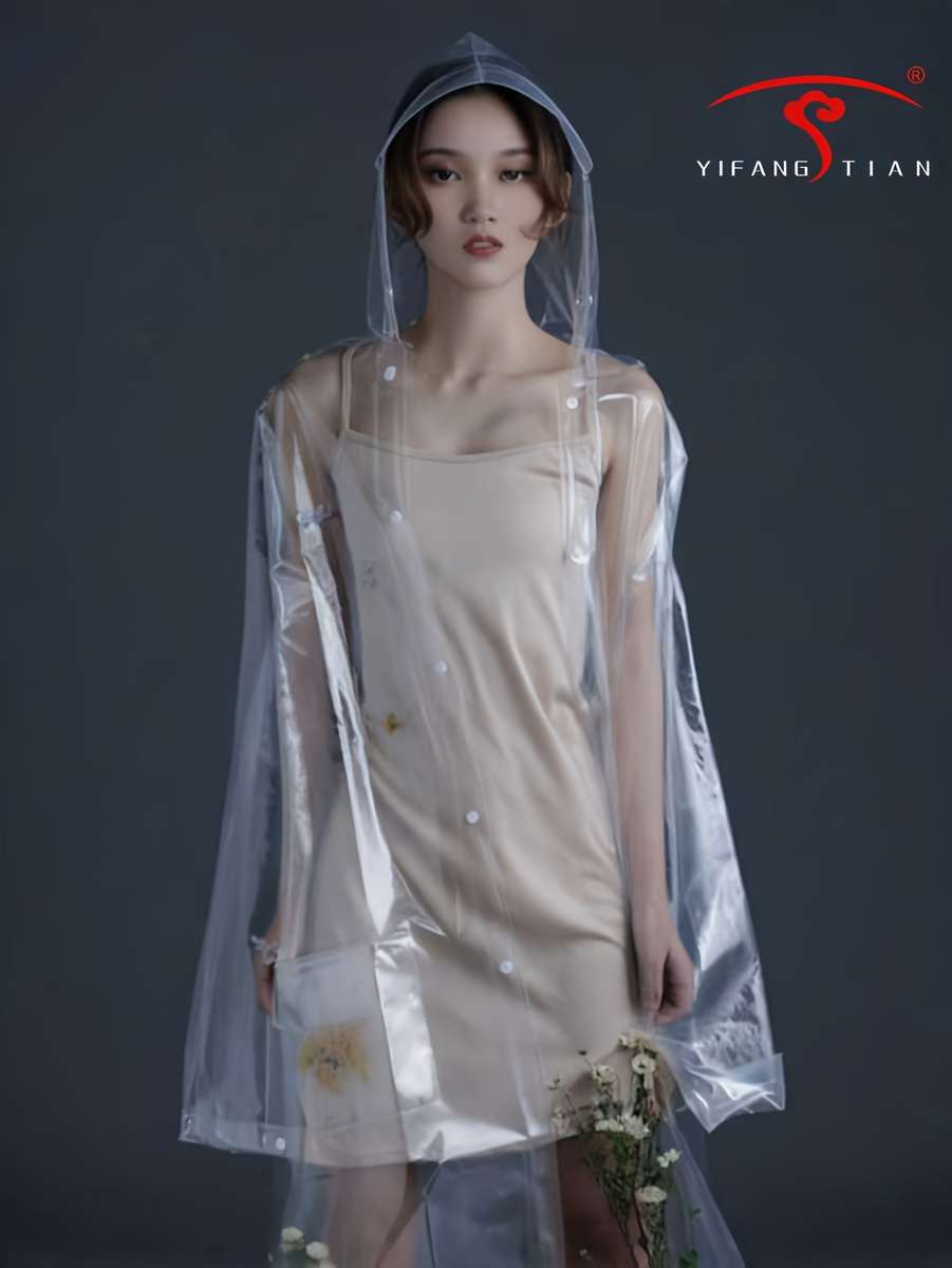 Raincoat Transparent Size Uk S
