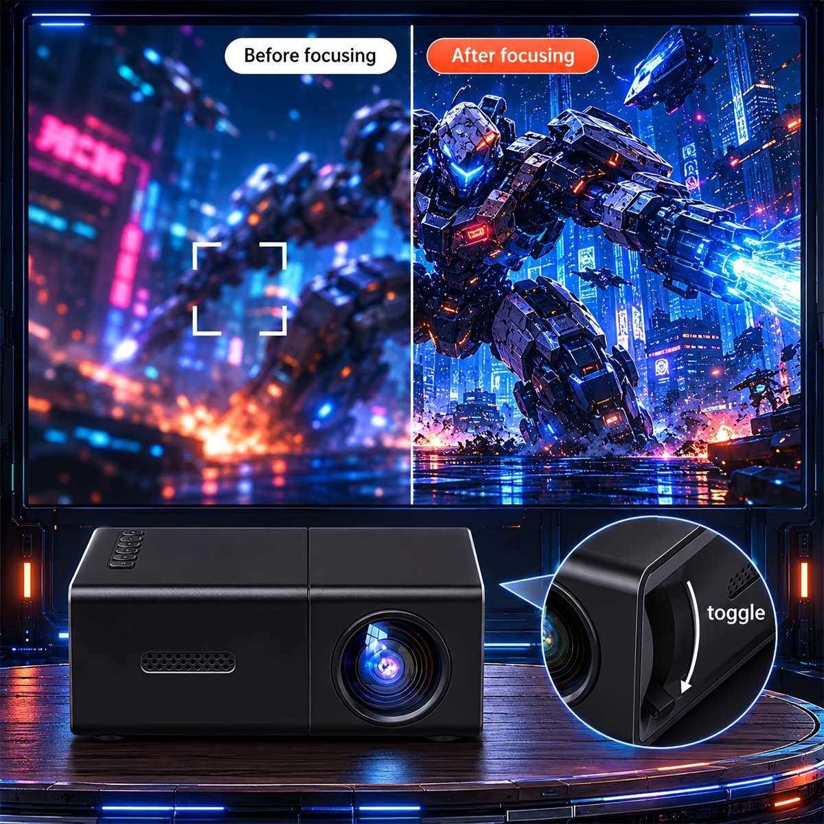 Projector Model Mini Projector