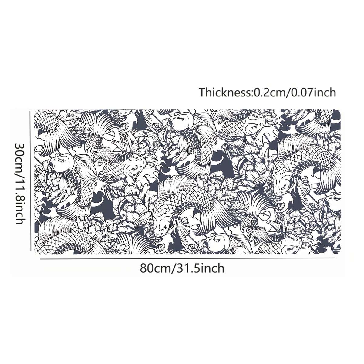 Mouse Pad Size 35.4In   X 15.7In