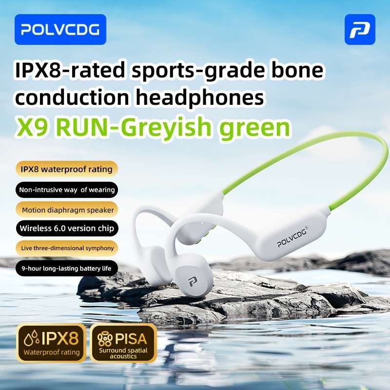 Headset X9Run Dark Night Black