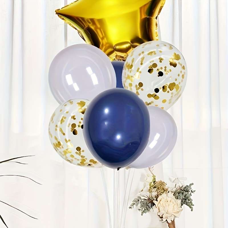 Balloon Items 7Pcs Night Lantern Pentagram Balloon Set