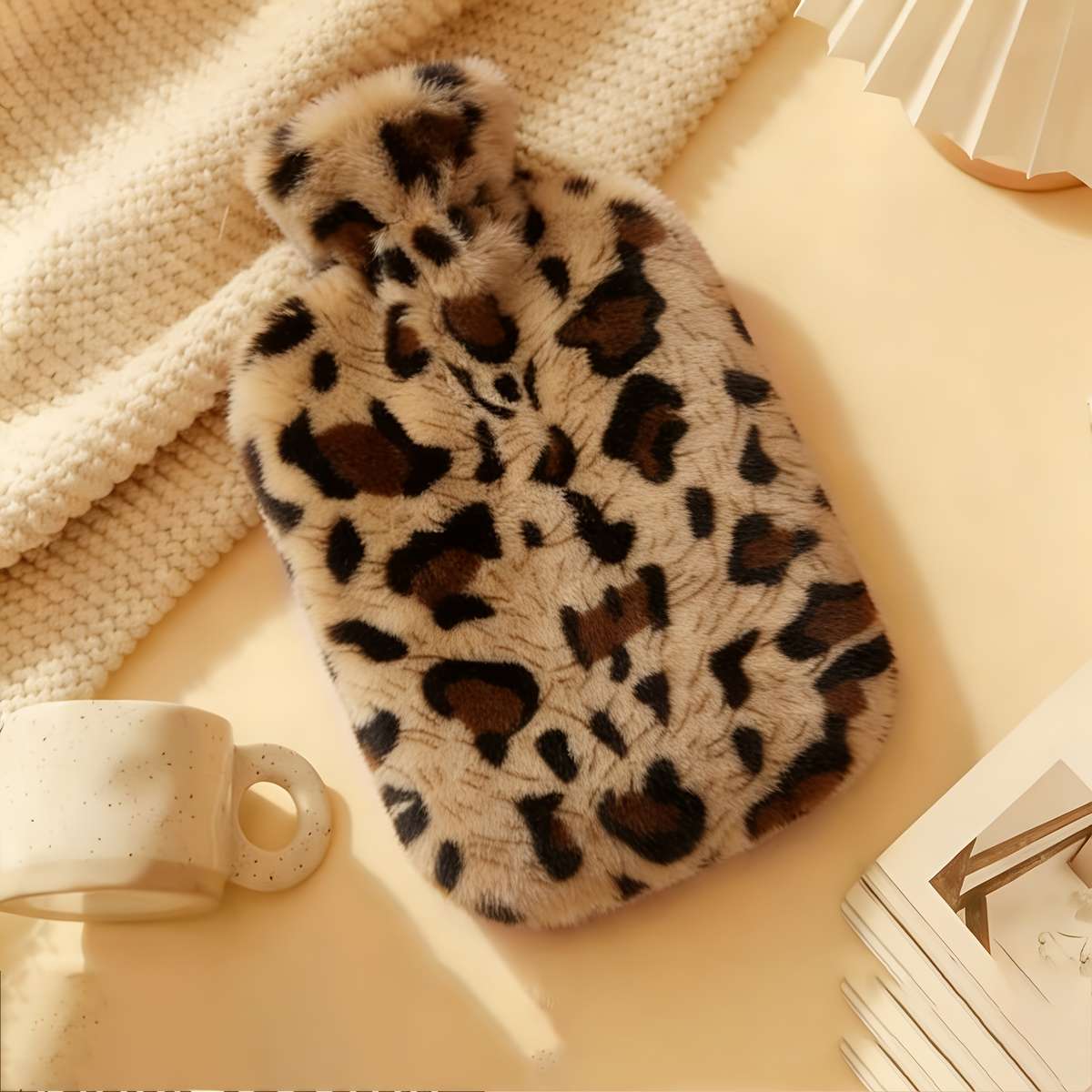 Hot Water Bottle Leopard Print Style 3