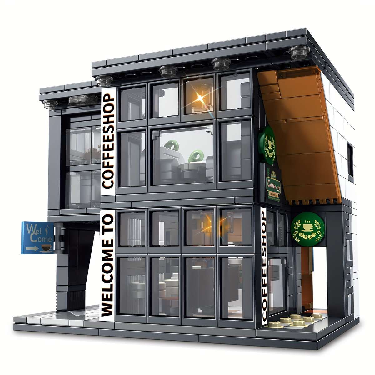 Building Toy Architectural Model Toy Set Model T2072