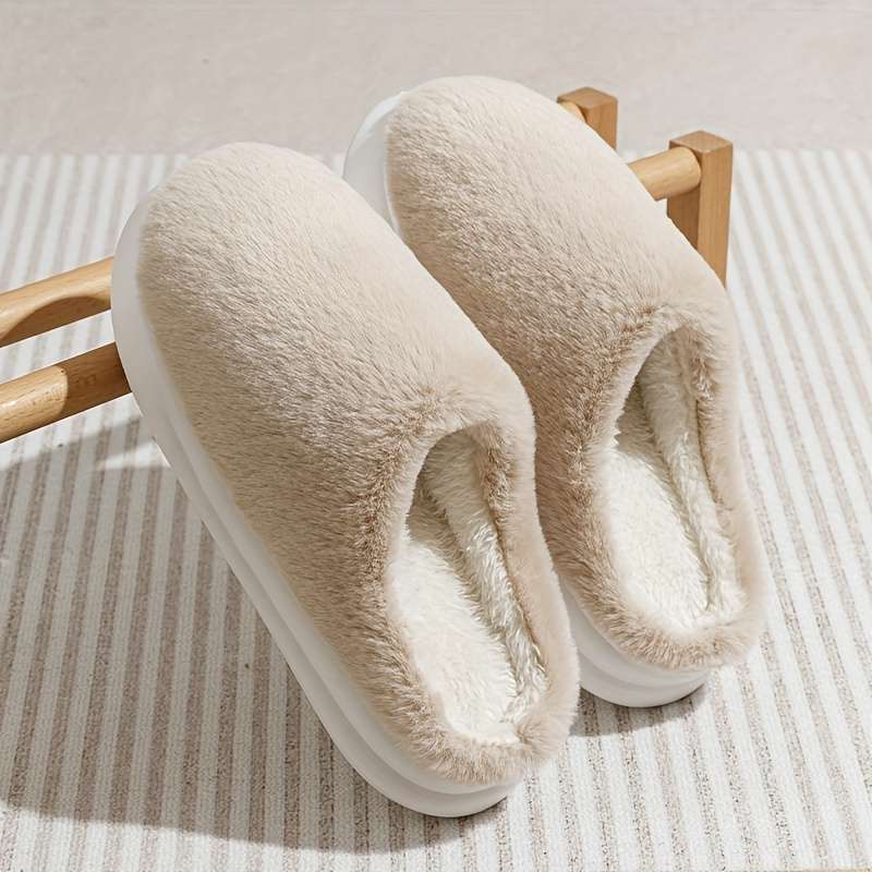Cotton Slippers Color White Sizeuk 6.5-7