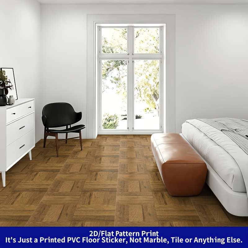 Self Adhesive Floor Stickers 11.8Inchx11.8Inch30X30Cm