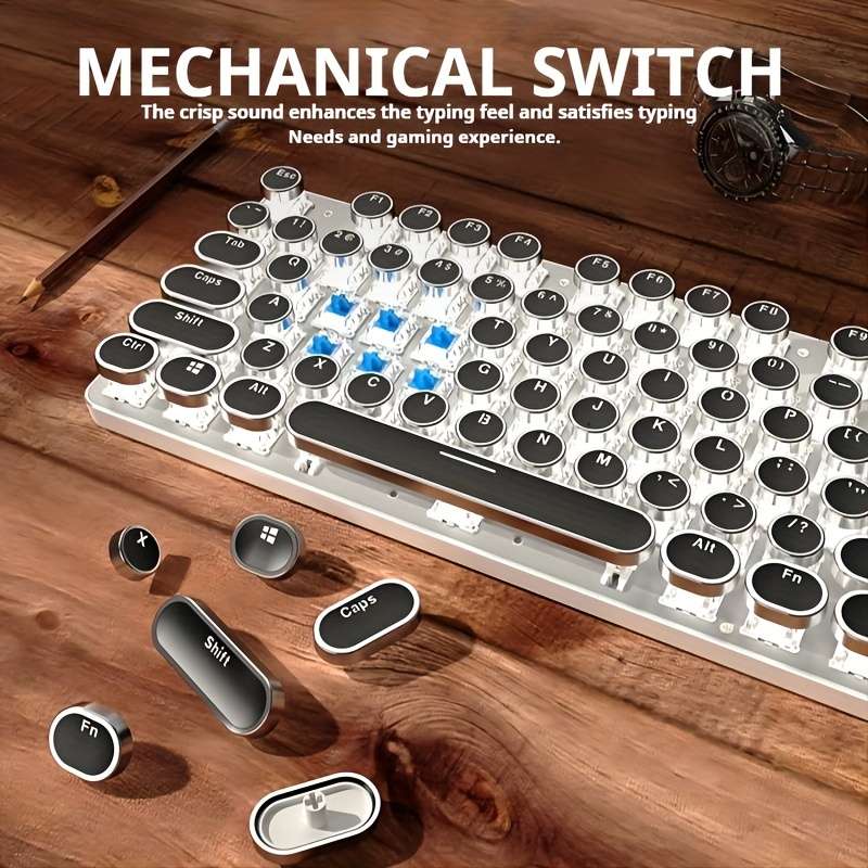 EWEADN TK950 Steampunk Mechanical Keyboard