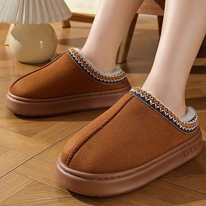 Cotton Slippers Color Grey Sizeuk 3.5-4