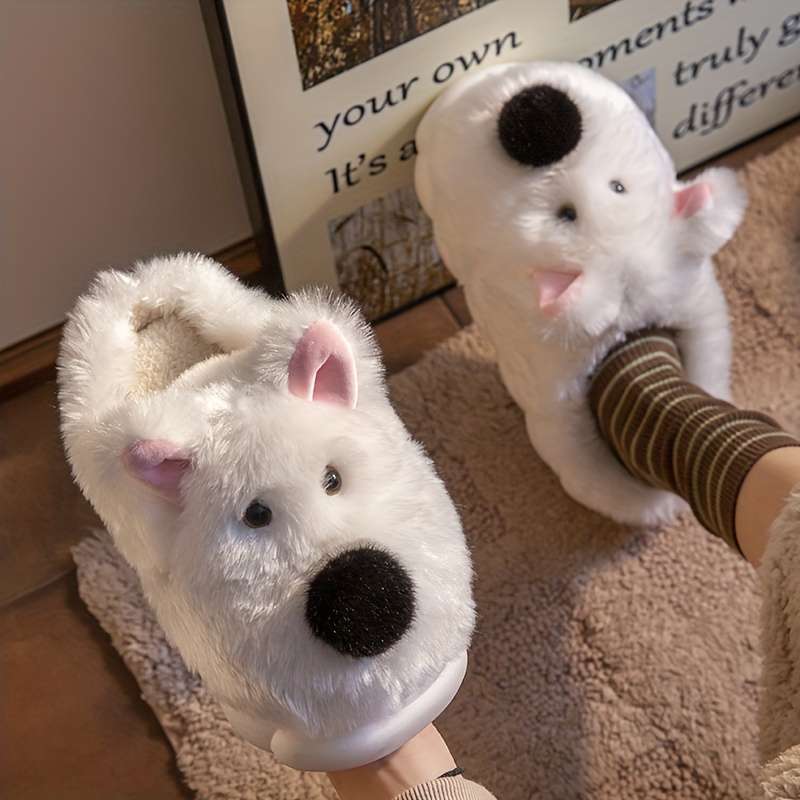 Cotton Slippers Color White Sizeuk 7.5-8