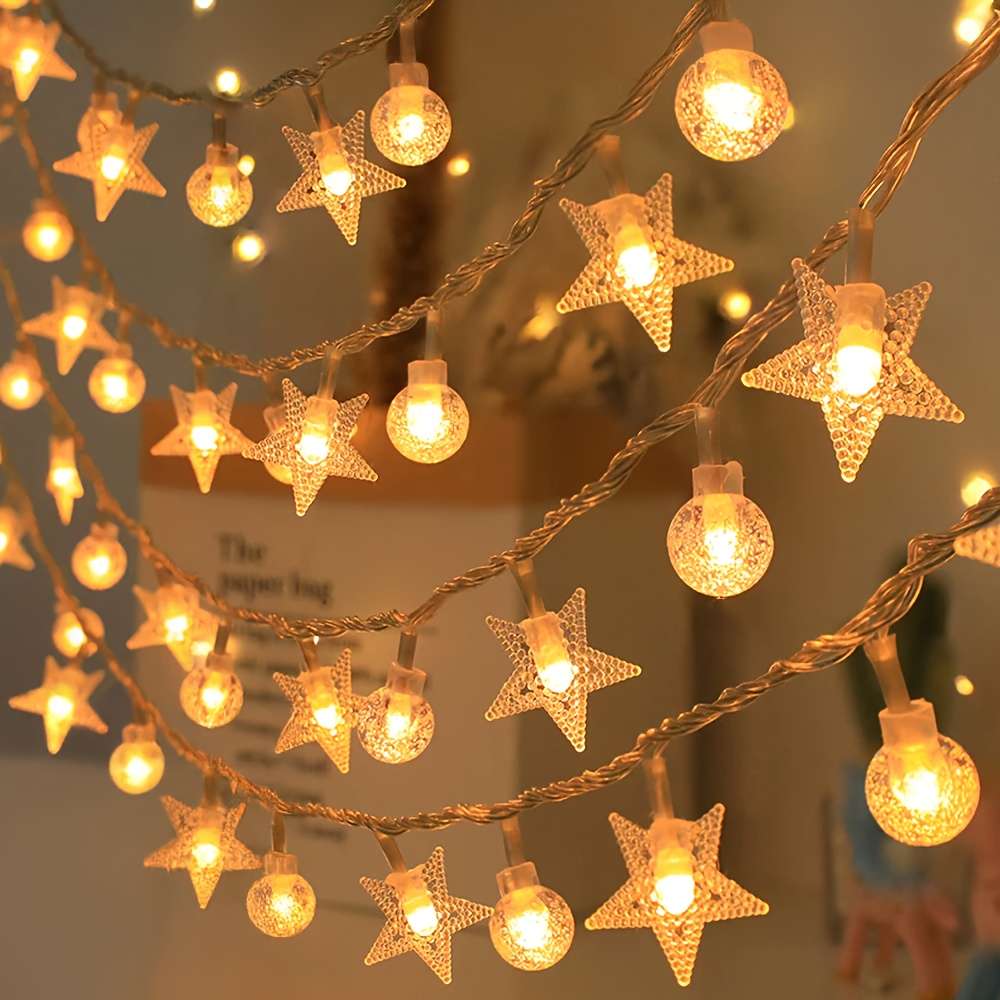 10Led Premium String Lights And Bubble Ball Transform Your Holiday Celebration