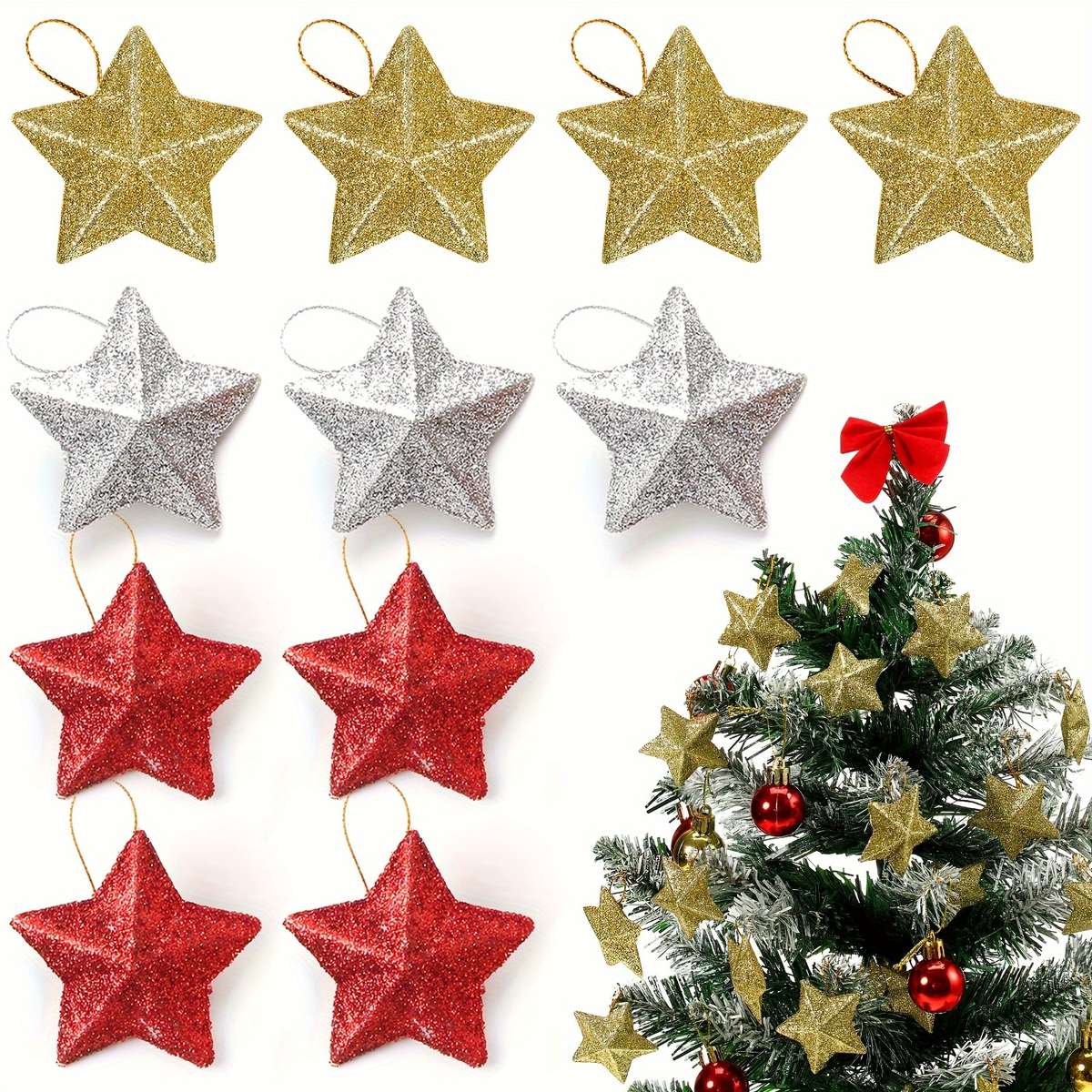 Christmas Decorations Color  Red