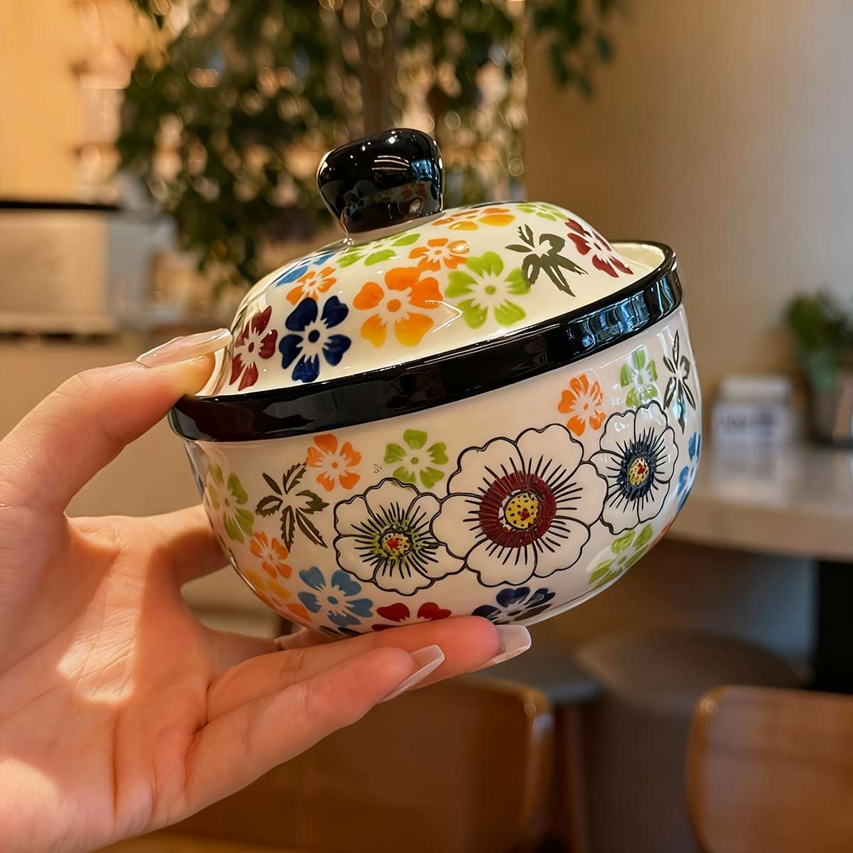 2 Vintage Ceramic Soup Bowls