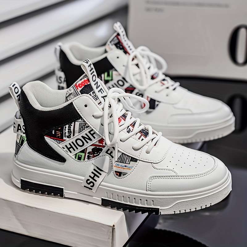 Sneakers Color White And Black Sizeuk 7