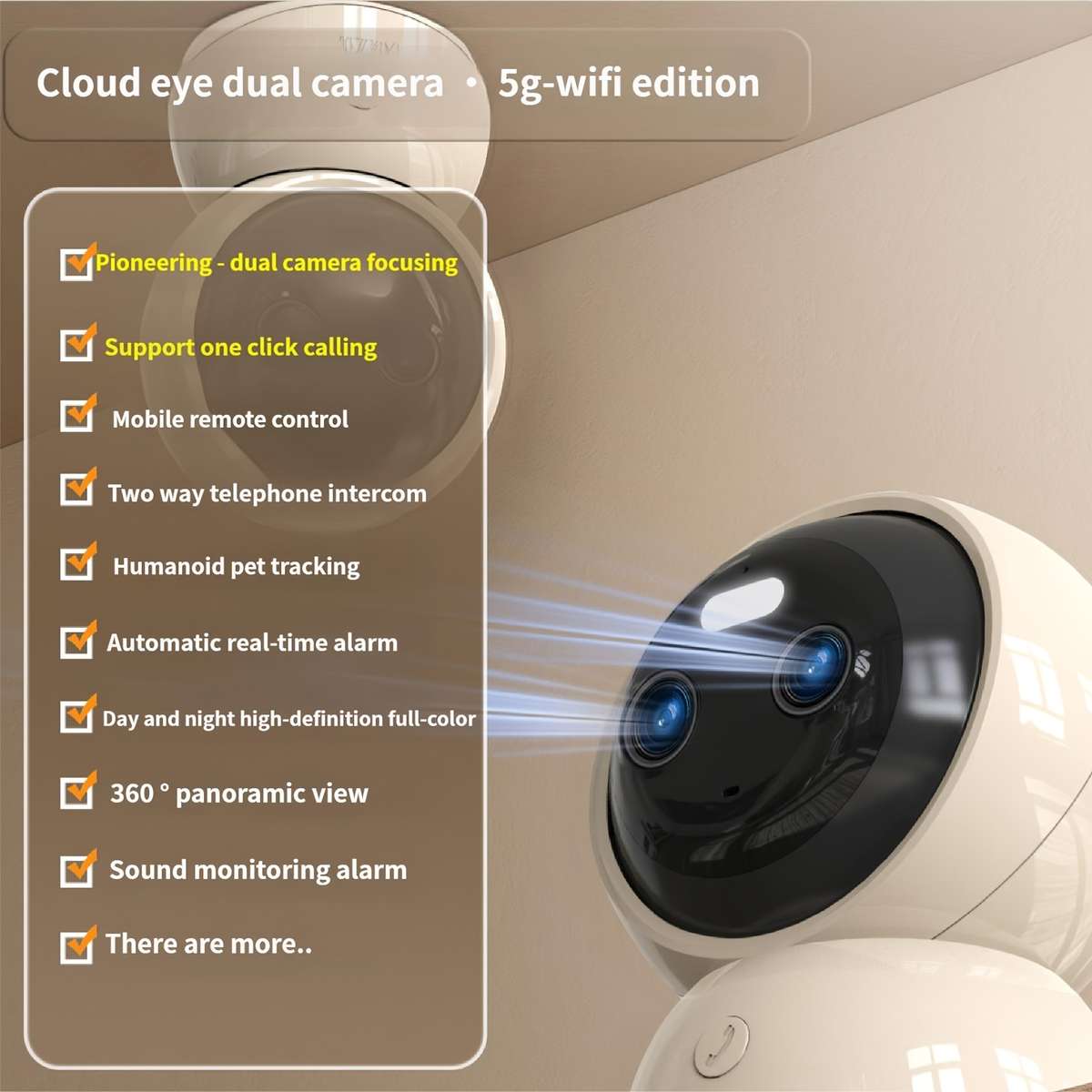 Camera Model 360 Panoramic Hd Camera
