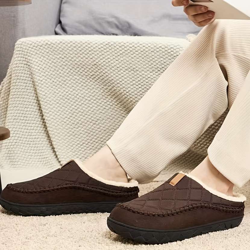 Cotton Slippers Color Camel Sizeuk 7.5