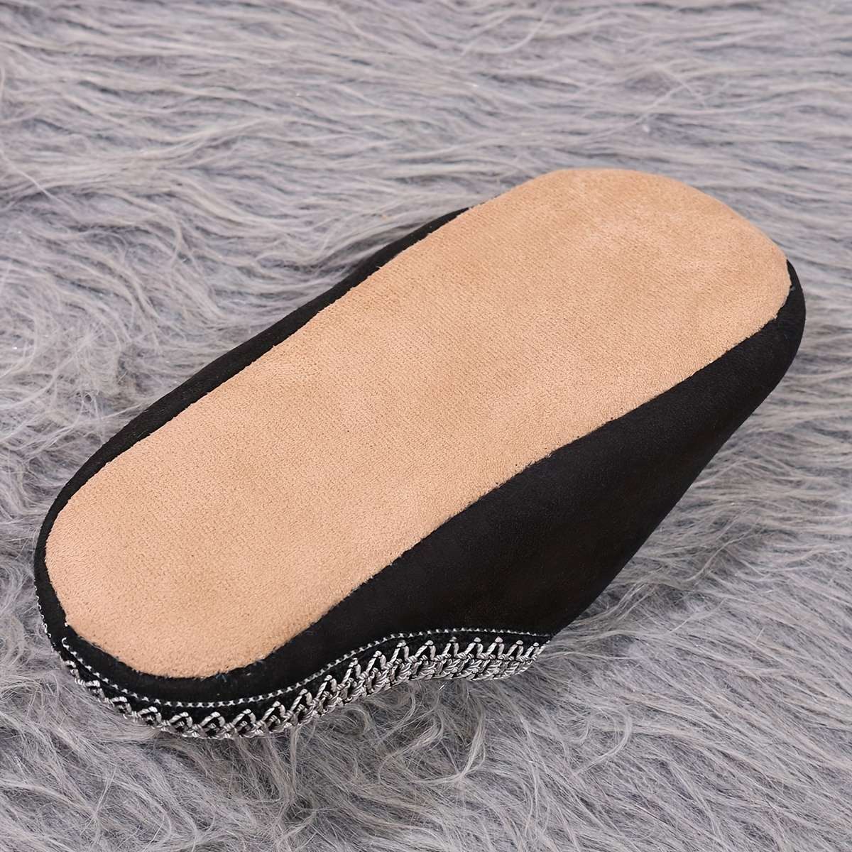 Cotton Slippers Color Camel Sizeuk 6.5-7