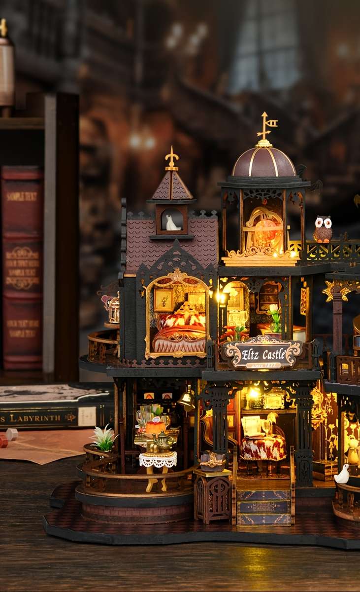 Building Toy Architectural Model Toy Set Style Gothic Edinburgh