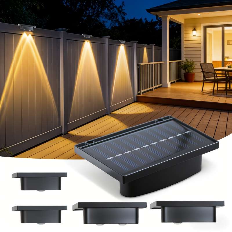Solar Emergency Lights Items 2Pcs2Led