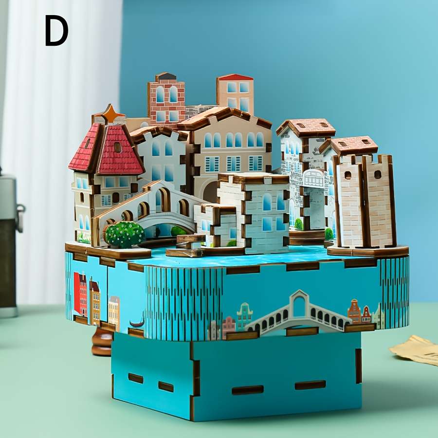 Building Toy Architectural Model Toy Set Model Paris A