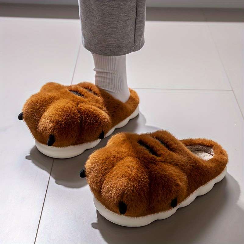 Cotton Slippers Color White Sizeuk 6.5-7