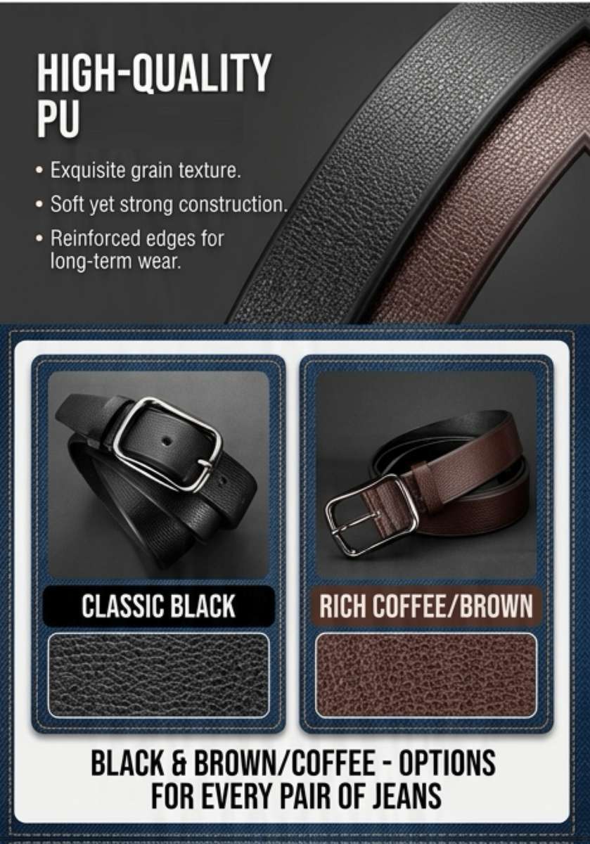 Belt Color  Black Size 120Cm 47.2In