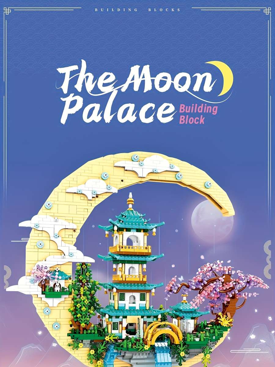 Building Toy Architectural Model Toy Set Model Guanghan Palace