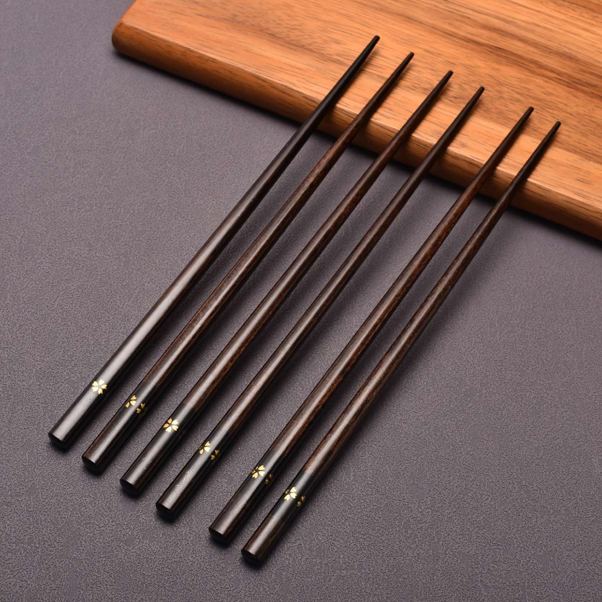 Chopsticks Model Golden Flower 3Pair Pack
