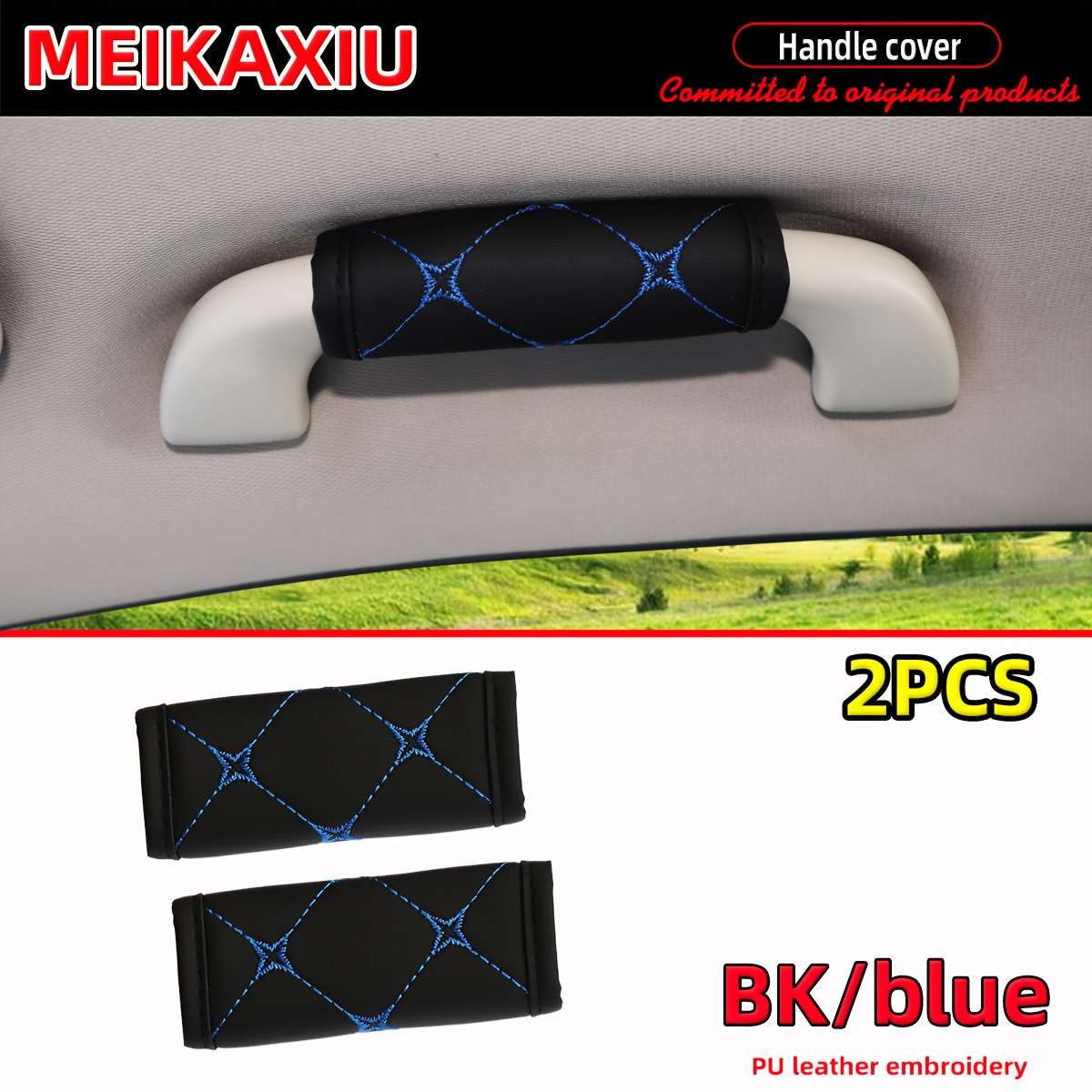 Car Interior Decor 2Pcscolor Bk Gray