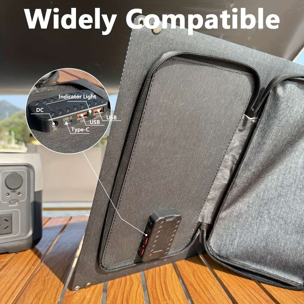 Solar Panel Model 60Wetfe Output Usb A C