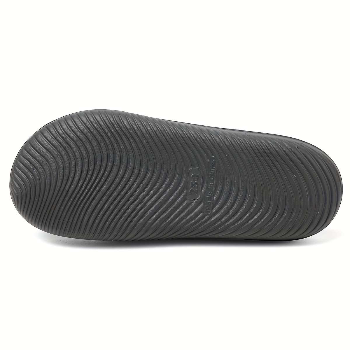 Men Slippers Summer Style Black Size Uk 7.5