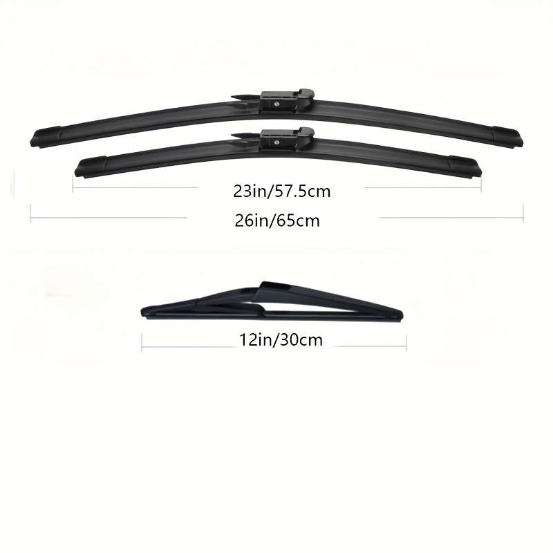 Windshield Wipers Quantity 3Pcs