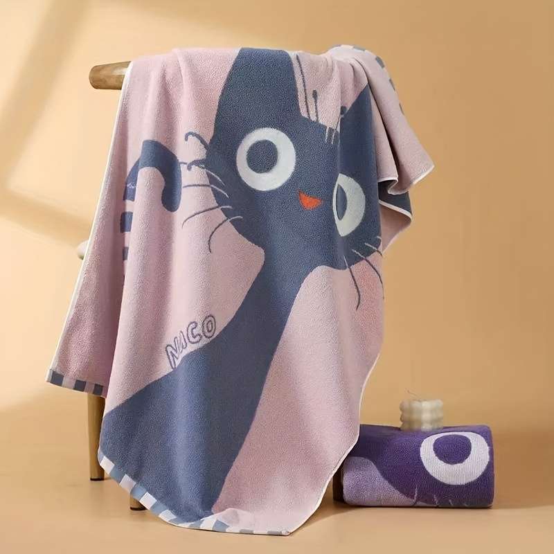 Bath Towel Color 1 Pack Pink