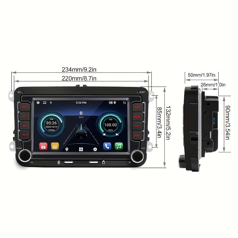Car Audio  Entertainment System Items Car Stereo Radio For Vw