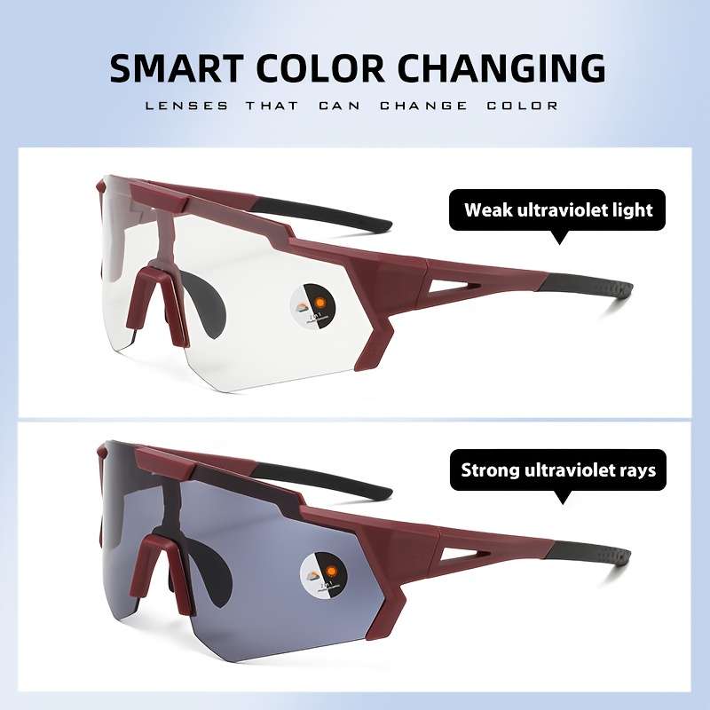 Cycling Glasses Color C5 Red