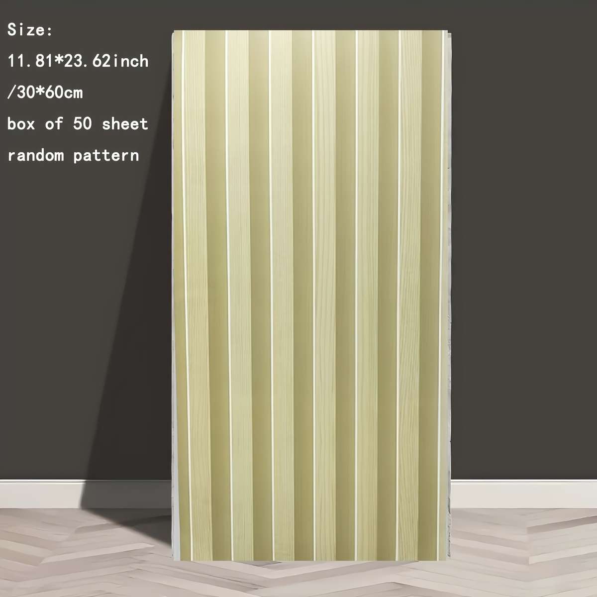 50PCS Vintage Removable White Series Foam Wall Stickers Self Adhesive Home Decor