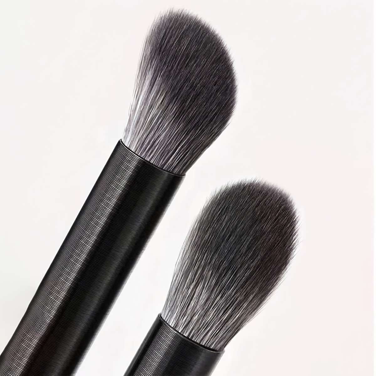 Makeup Brush Set Color Black 2Pcs